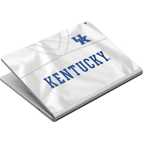 University of Kentucky White Jersey Surface Book Skin